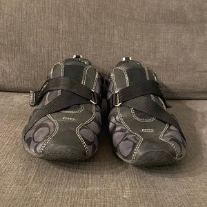 COACH Black Velcro Sneakers